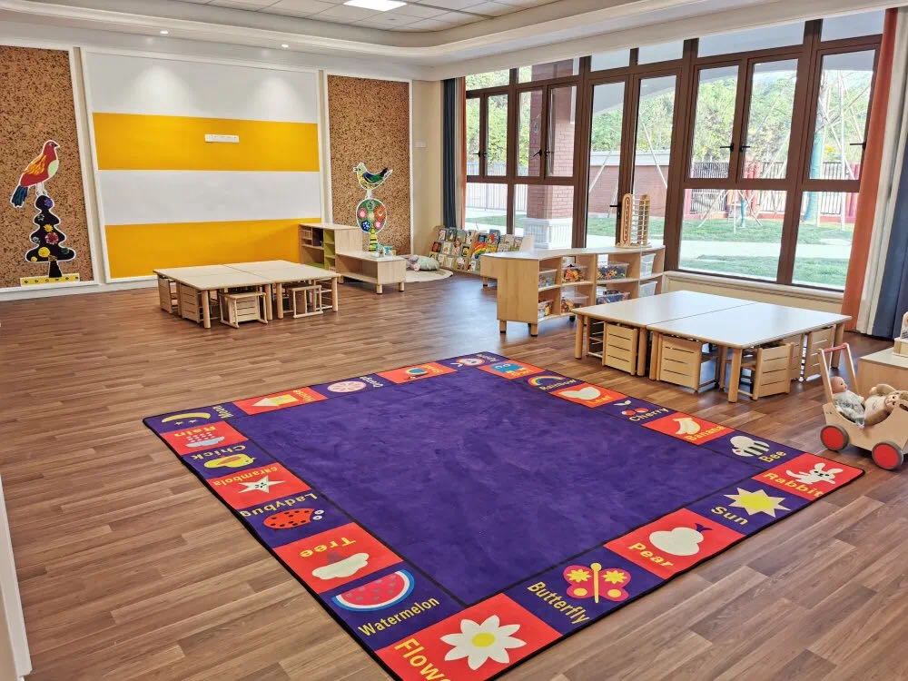 潔福PVC塑膠地板-蔚特公學(xué)幼兒園案例